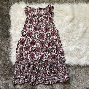 American Eagle Boho Floral Print Strappy Sundress